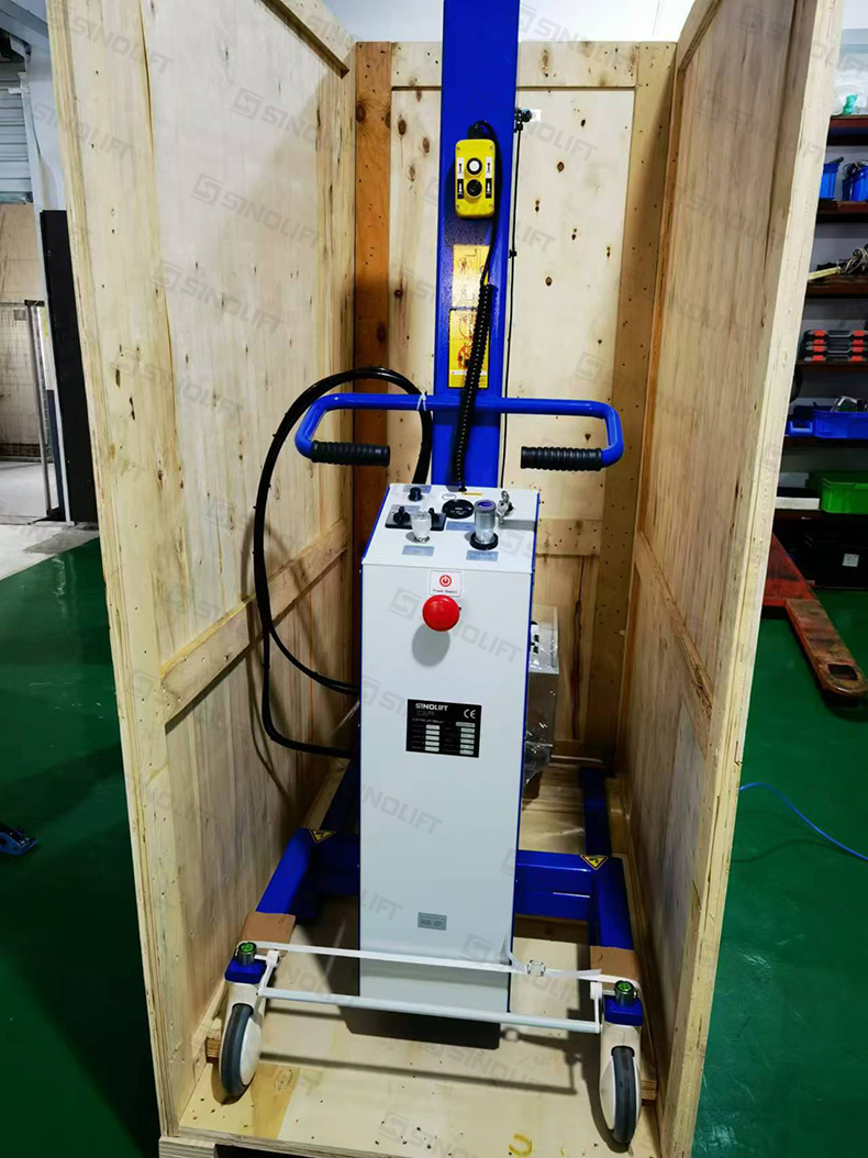 240726 V非标单立柱抱夹翻转升高车出货图 (7).jpg